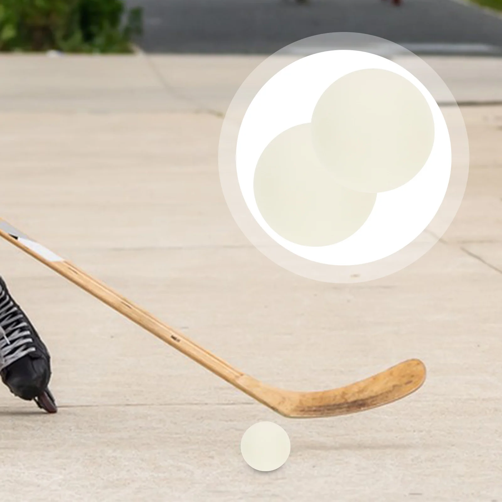 

2pcs Glow In The Dark Hockey Puck High Density Lightweight For Roller Ice Hockey Practice Competition Smooth Surface Pvc