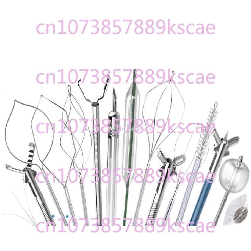 Foreign Body Removal Bronchogastroscopy Foreign Body Forceps Endoscopic Foreign Body Forceps Net Pocket V-shaped Crocodile