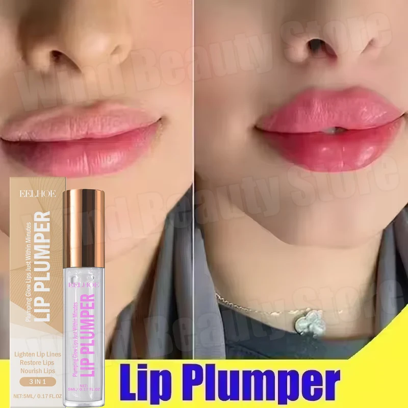 Lip Plumper Serum Extreme Volume Lip Enhancer Liquid Oil Moisturizing Reduce Fine Lines Lip Plumper Gloss Sexy Beauty Makeup