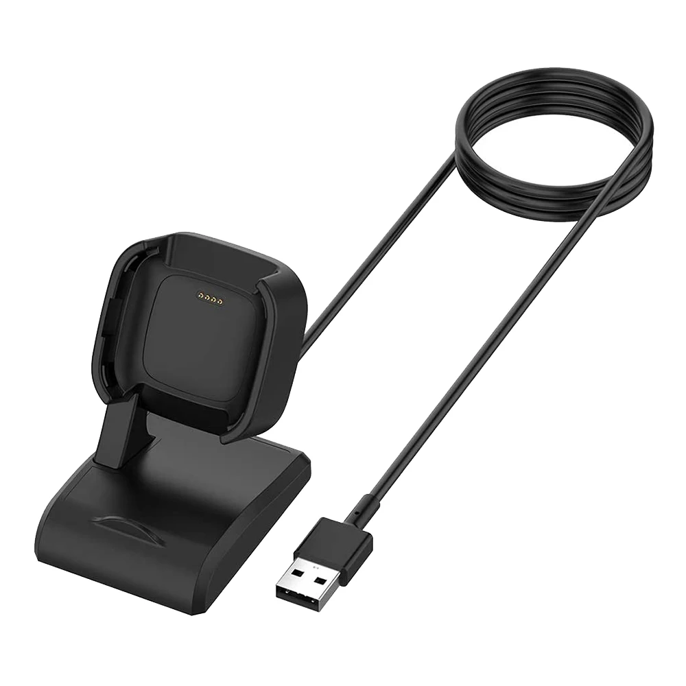 Compatible for Fitbit Versa 2 / Lite Smart Watch USB Charging Cable Station