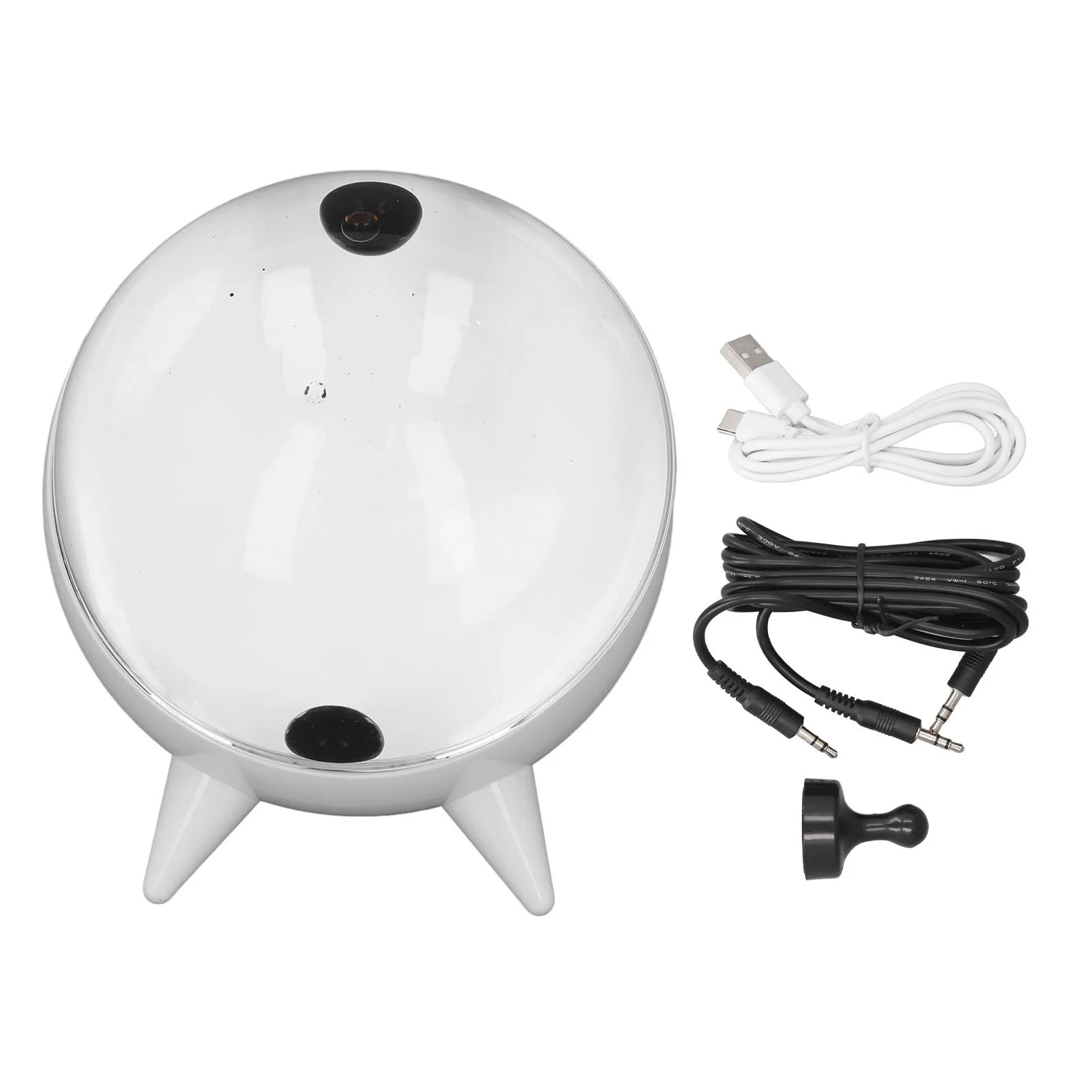 Magnetic Fluid Desktop Decoration Multiple Operating Modes Rechargeable 3000mAh Magnetic Fluid Sound Visualizer for Desktop
