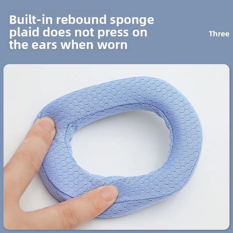 وسادات الأذن لسماعات الرأس Logitech G435، وسائد الأذن، أجزاء إصلاح أكواب الأذن #3