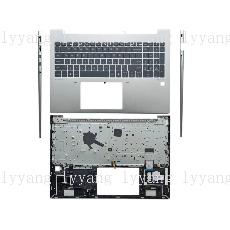 f New For HP Probook 460 465 G11 Palmrest Case Cover Backlit Keyboard N98507-001