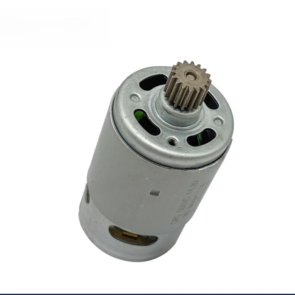 GRS 550VS 16 Teeth DC Motor 16.8V Motor For Screwdriver Drill Motor With Gear- Motor Right Angle -Ratchet Wrench Accessories