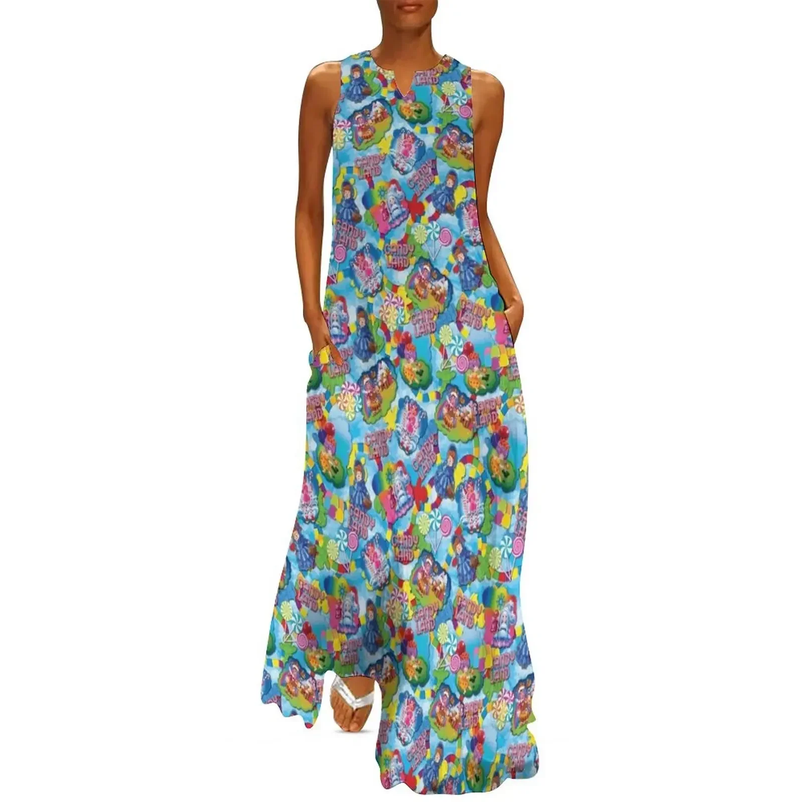 

Childrens Candy Board Game Long Dress Women's summer dresses long dresses for women african dresses for woman Dress