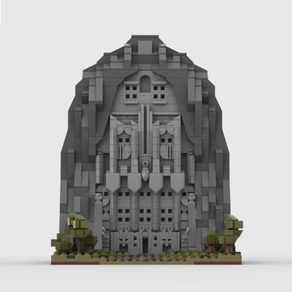 ゴブリックス MOC ビルディングブロック ミニ エレボラー テクノロジーブリック ホビター映画 ストリートビュー 城 組み立て済み建築模型玩具