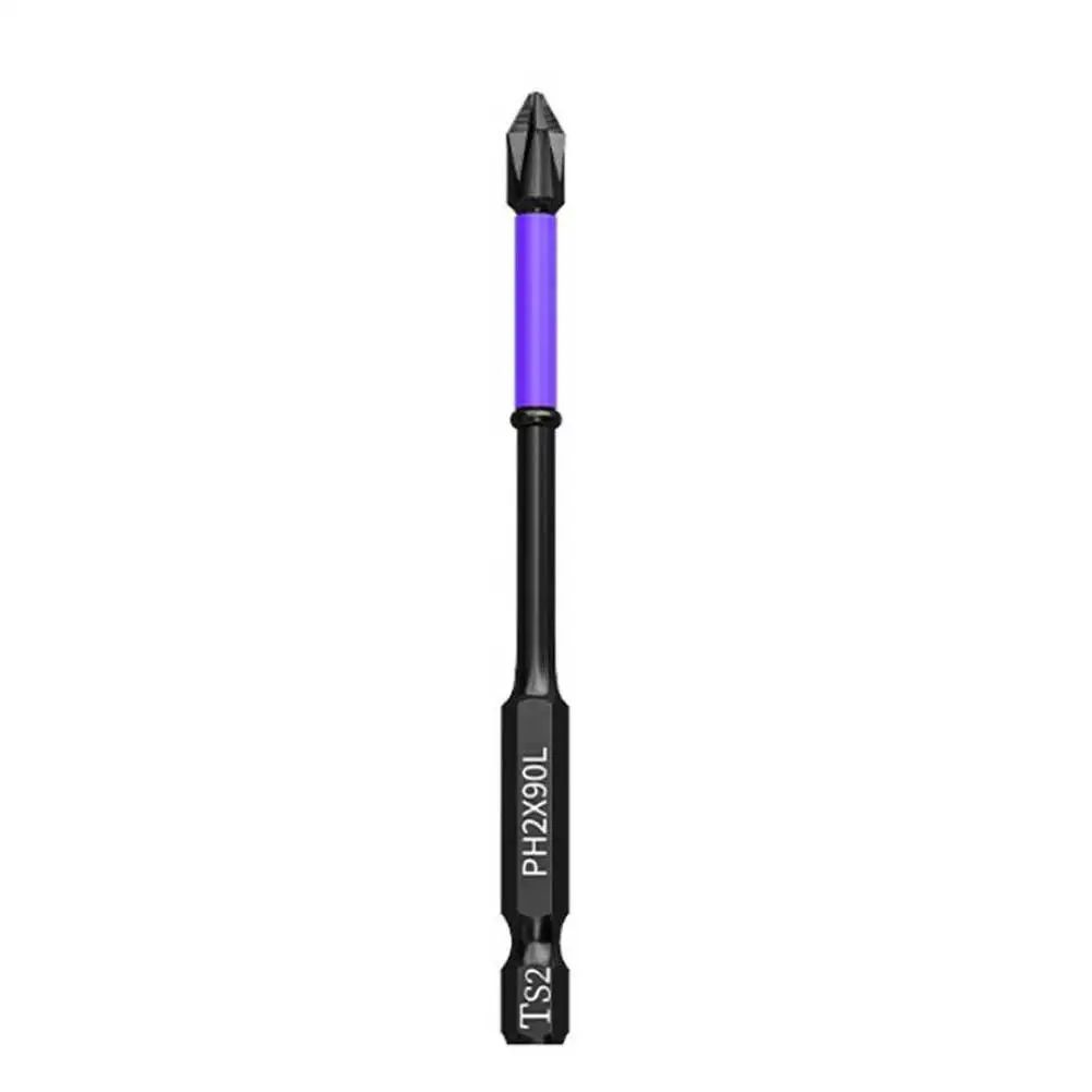 3PCS Non-slip PH2 Magnetic Batch Head Cross Screwdriver Impact Drill Bit 50/70/65/90mm Electric Tools For Electrician Power Tool