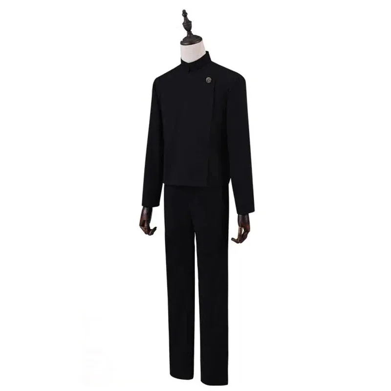 Gojo Satoru Cosplay Uniform Jujutsu Kaisen Gojo Satoru Cosplay Costume High School Uniform Wig Suit Halloween Costumes for Men