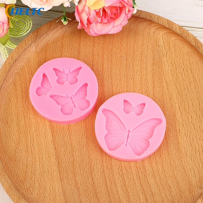 1/2Pc Mini Butterfly Silicone Molds Butterfly Cake Fondant Mould DIY Chocolate Candy Cupcake Decoration Desserts Sugarcraft Mold