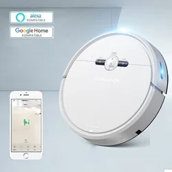 Youpin – aspirateur Robot avec application et commande vocale, balayage et nettoyage humide des sols et des tapis, fonction de réexpédition automatique de la carte, poils d'animaux visibles