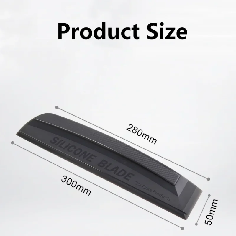 Non-Scratch Soft Silicone Handy Squeegee Car wrap tools Water Window Wiper Drying Blade Clean Scraping Film Scraper Accessories