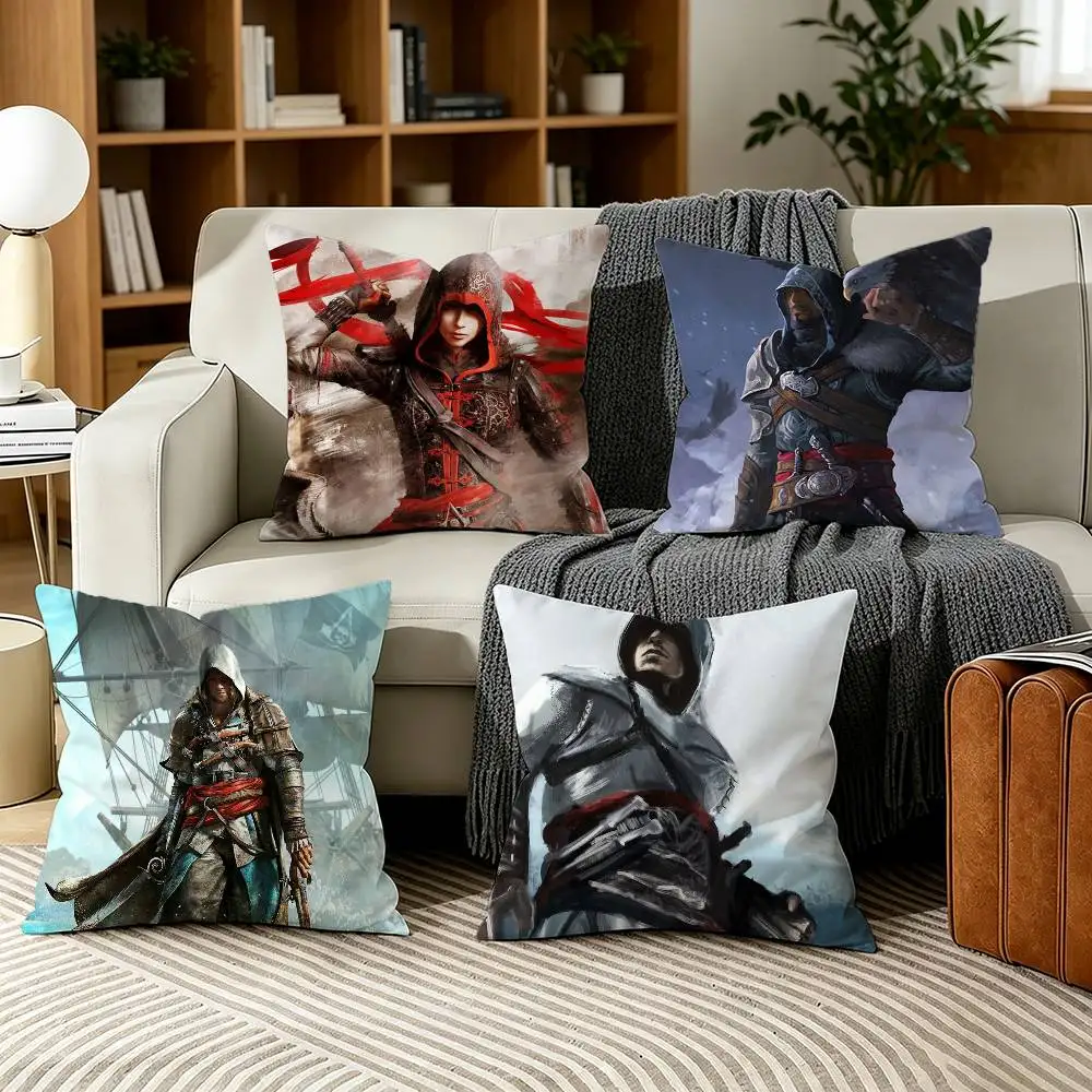 A-Assassins C-Creed Pillow Case for Sofa Living Room Home office Decor Protective Cover