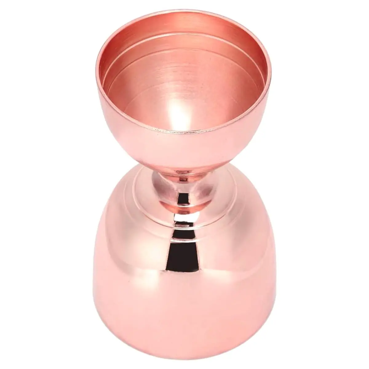 Double Head Cocktail Jigger, Stainless Steel Bartending Tool, 30ml 60ml Rose Gold - Accurate Measurement,,Perfect