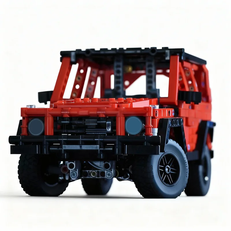 

NEW 870PCS MOC Technology Heavy Truck G500 Model DIY Creative Assembly Building Blocks Display Birthday Gift Decoration Home Set