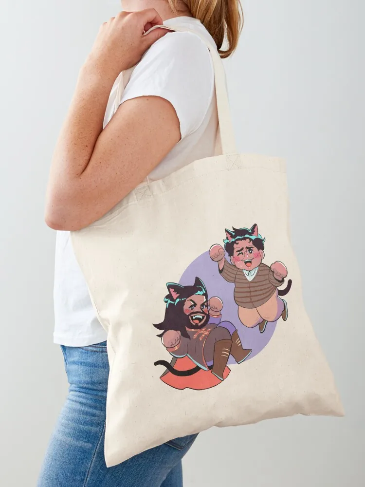 

GAY CATS IN LOVE NANDERMO STYLE Tote Bag shoping bag Gift bag Women's shopper tote bags men