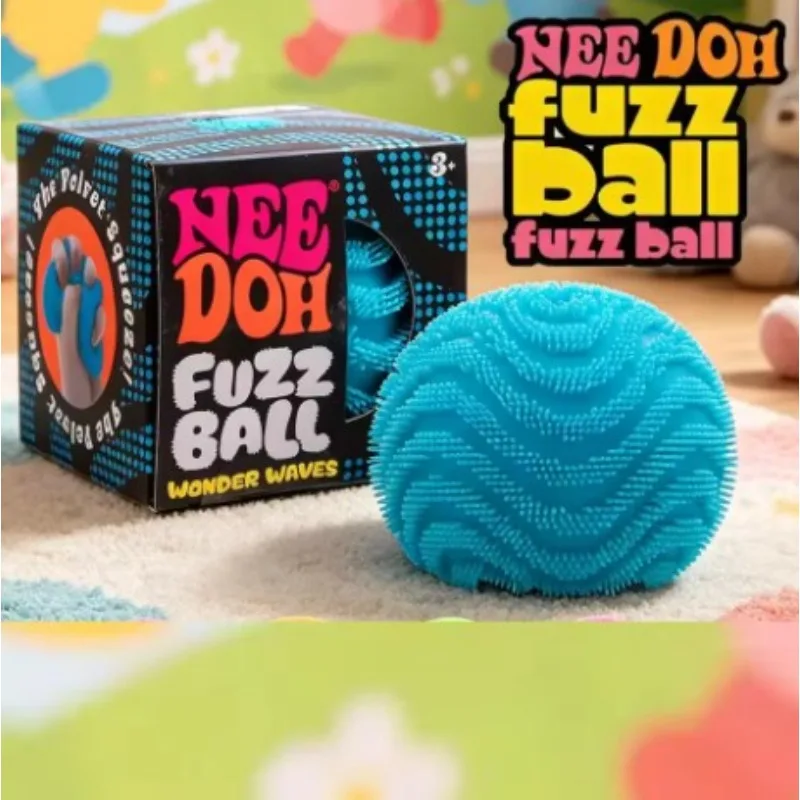 2026 Schylling Nee Doh's fun soft furball tabletop decoration stress relief toy is suitable for people under high pressure view 2