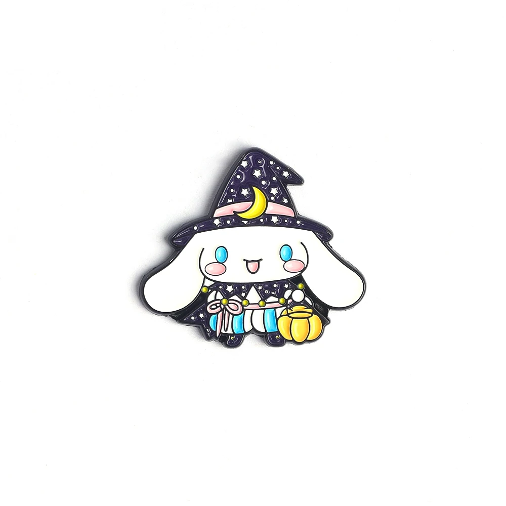 6pcs Cartoon Anime Kat Hond Emaille Pin Broche Pin Reversspeldjes Badge Rugzak Kleding Accessoires Anime Sieraden Geschenken voor Vrienden