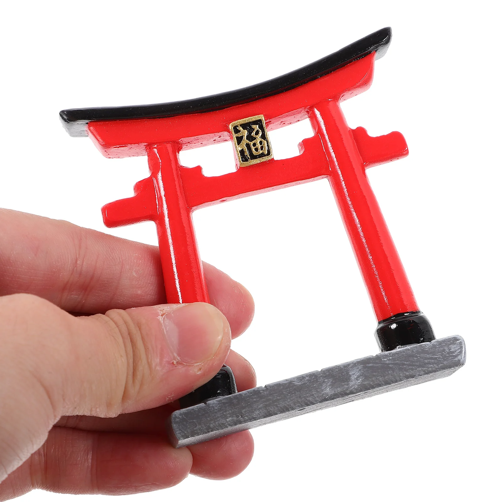 Santuario Torii Gate Acquario Adorna Bonsai Decorazioni per esterni Artigianato da giardino in resina Decorazione da tavolo con sabbia