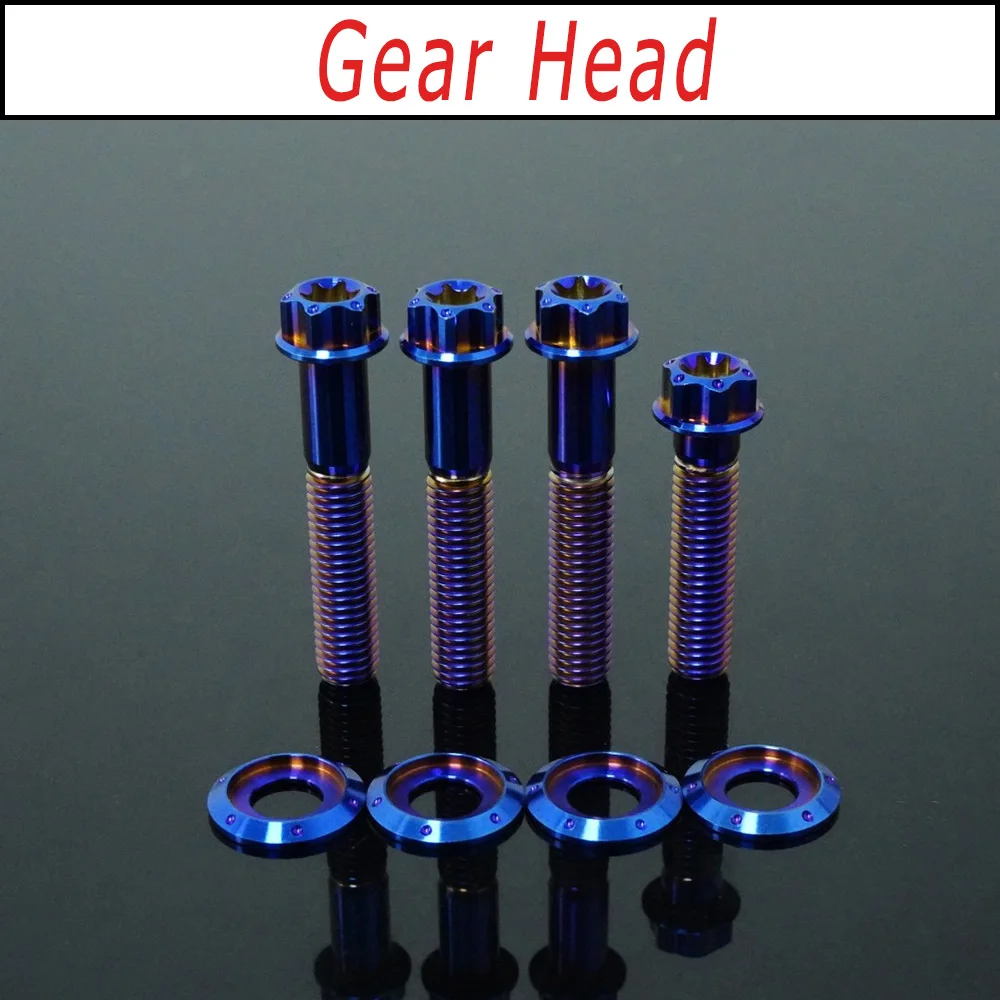 FLAWLESSTI Gr5 Titanium Gear Box Bolt Gear Oil Bolt For Yamaha Nmax 155 Aerox 155 V1 V2 V3