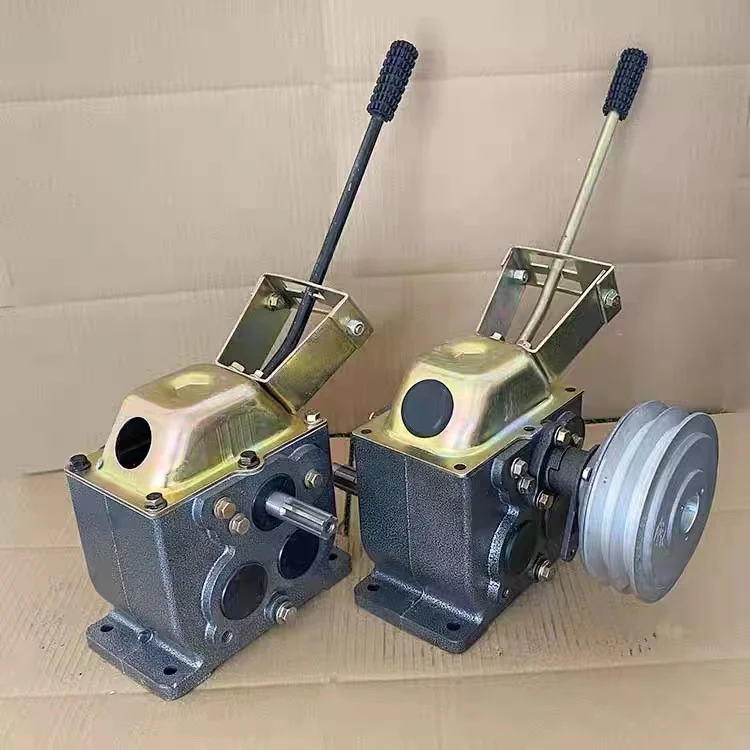 I-gear transmission, dispensing machine, seedling ship, planter, pastoral management machine, three in and one out, deceleration