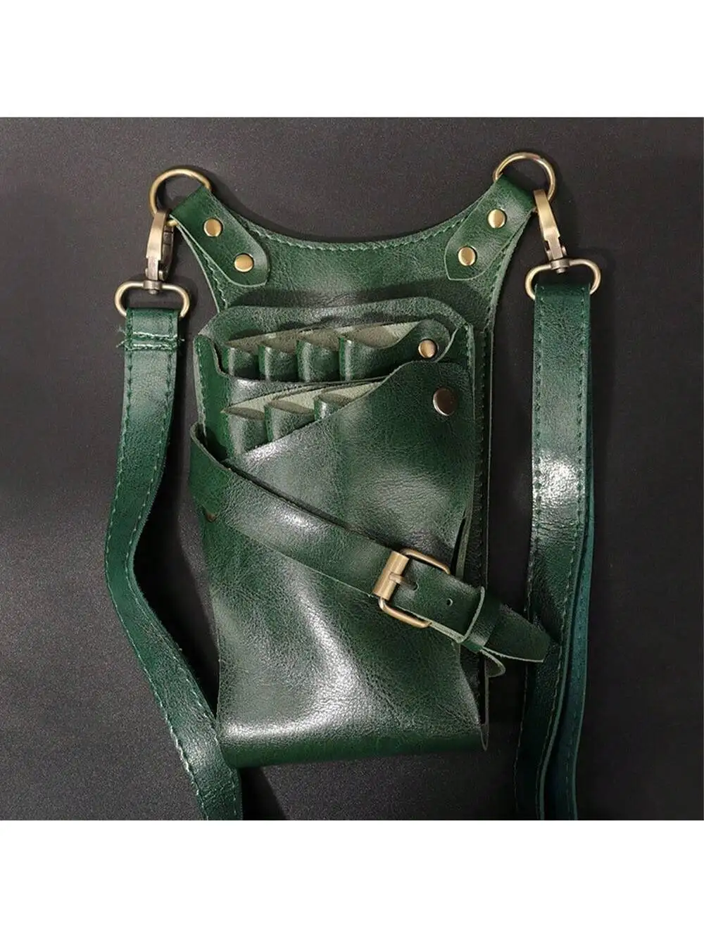 المهنية مصفف شعر متعدد الوظائف سعة كبيرة مجموعة أزياء شخصية ريترو ستايل Crossbody الحيوانات الأليفة الاستمالة Bag.zwq