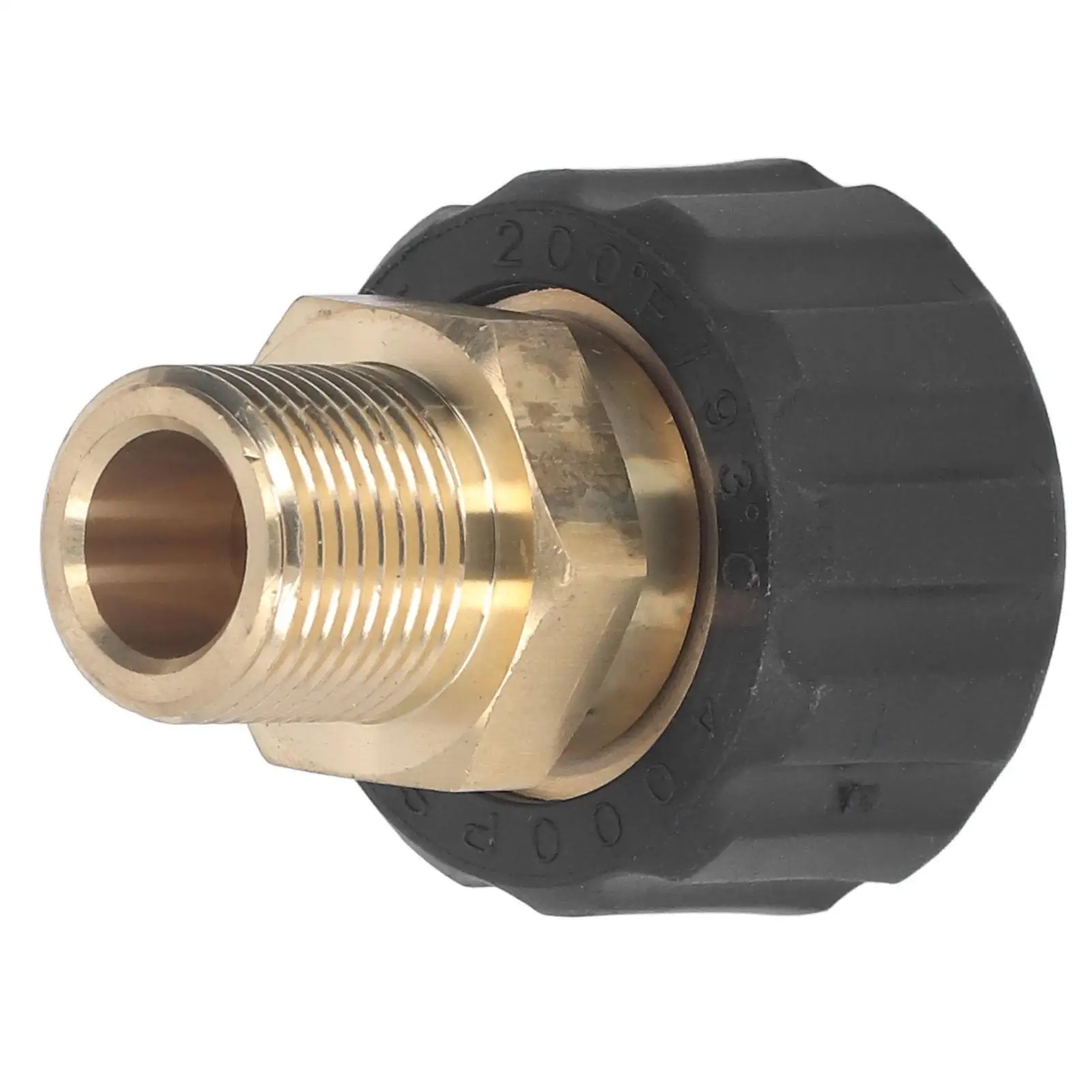 High-Pressure Washer Hose Connector Adapter 5000PSI Replacement Parts & Accessories