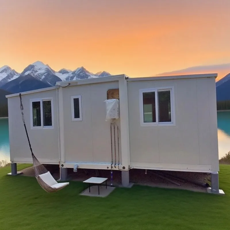 YG Customized 20FT Expandable Container House Luxury Tiny Houses Modern Prefab Home With Custom Terrance Mobile Casa Prefabricad