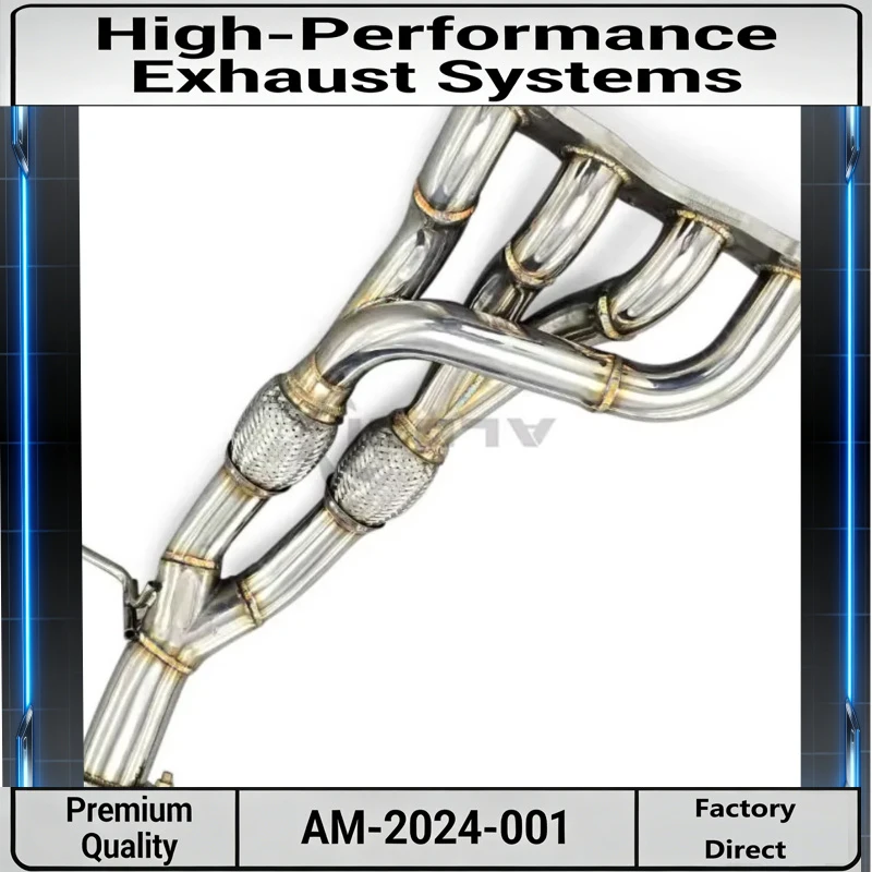 The Exhaust Manifold Header Is Suitable for Honda Accord CD5 Upgraded K24 1994-2002 Precise Customization , Perfect Adaptation