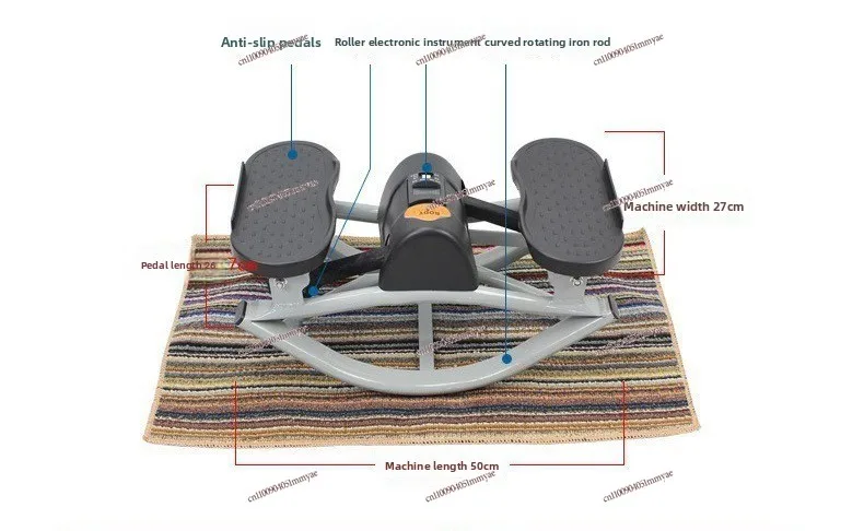 Pedal Machine U-shaped Household Korean Indoor Stepper in Situ Fat Burning Thin Belly Thin Legs Thin Waist Stepper