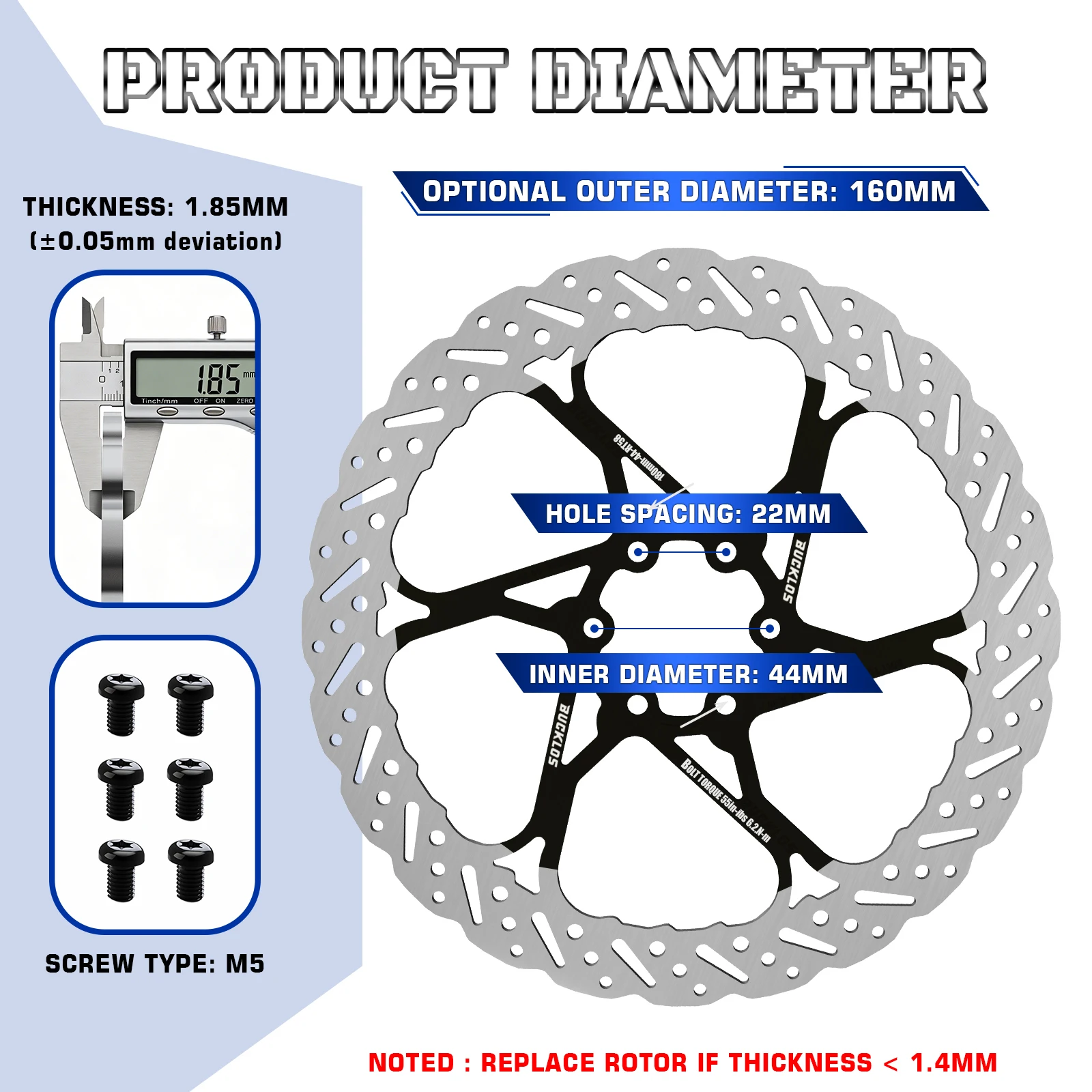 Thumbnail 4 - #70 Latest Bicycle Brake Rotors Offers
