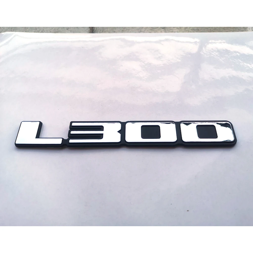 L200 L300 Emblem Badge Logo Decal Nameplate Sticker For MITSUBISHI TRITON SPORT L200 L300