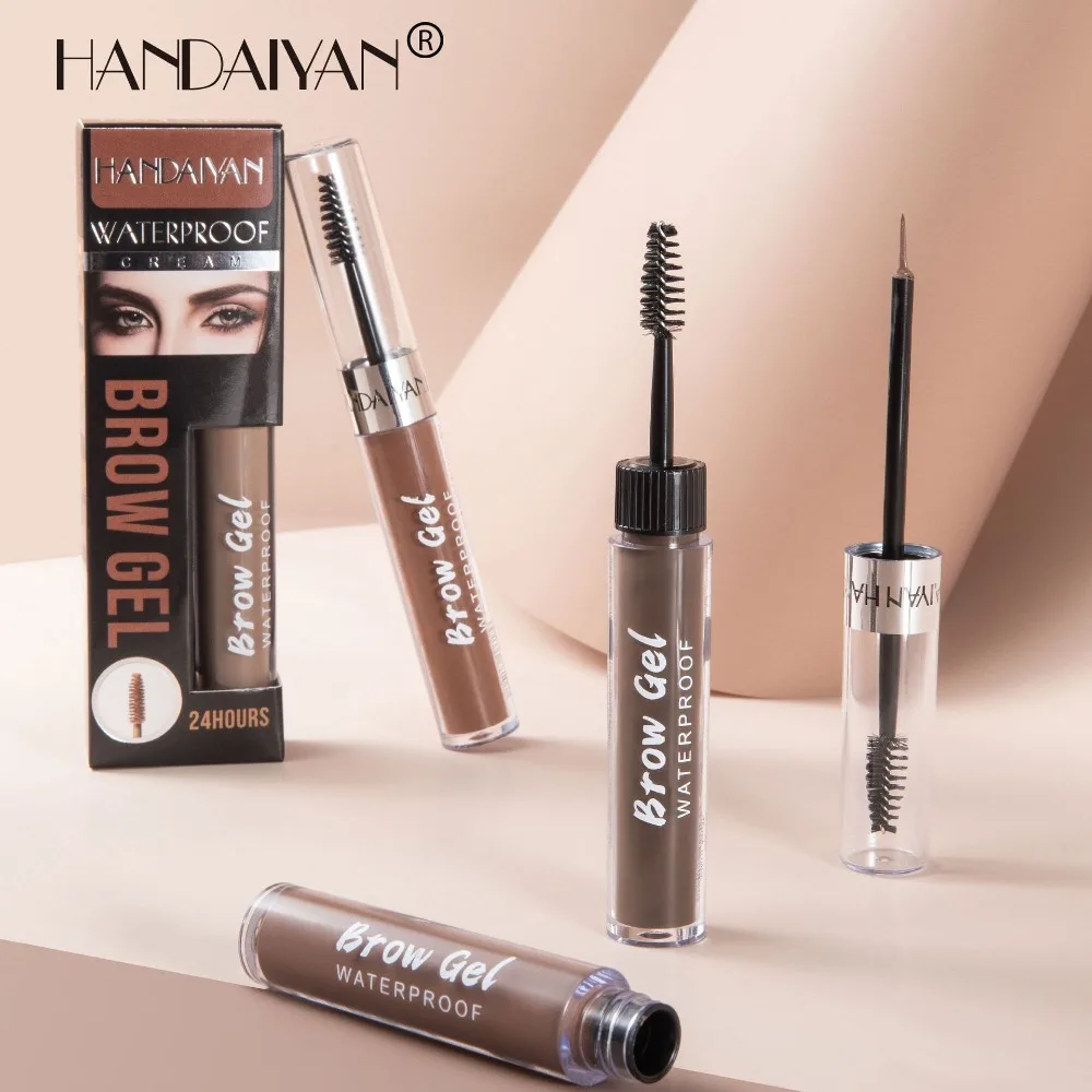 جل حواجب احترافي 8 ألوان ثلاثي الأبعاد مقاوم للماء يدوم طويلاً، لمسة نهائية طبيعية بدون تلطخ، مقاوم لنقل طوال اليوم، تأثير وشم #1