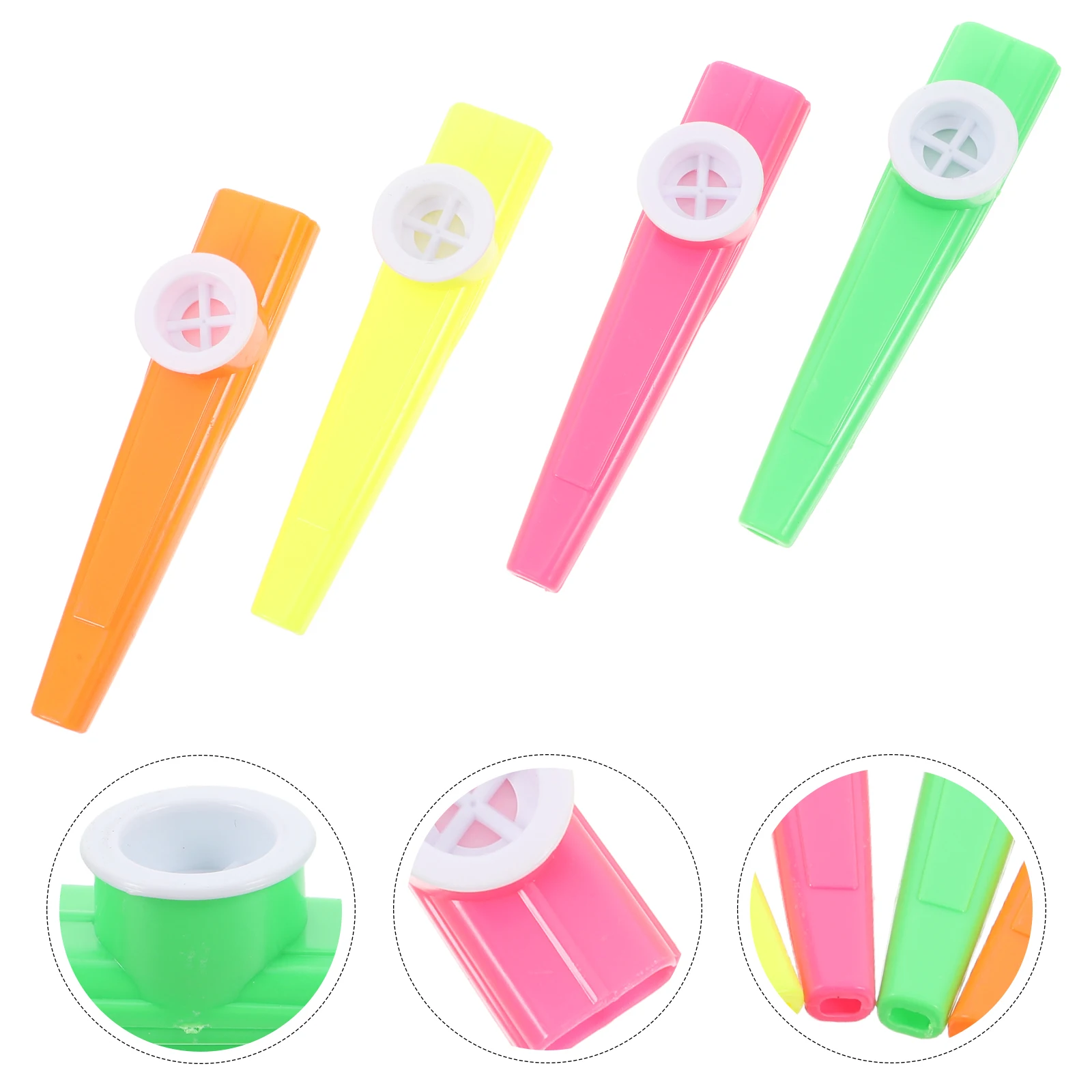 

24pcs Kazoo Flute Kids Musical Instrument Party Favors Bulk No Music Theory Required Gift For Children All Ages