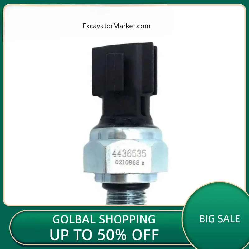 Excavator Parts 4436535 Pressure Sensor For Hitachi Zax200 Zax240 Zax330 Excavator