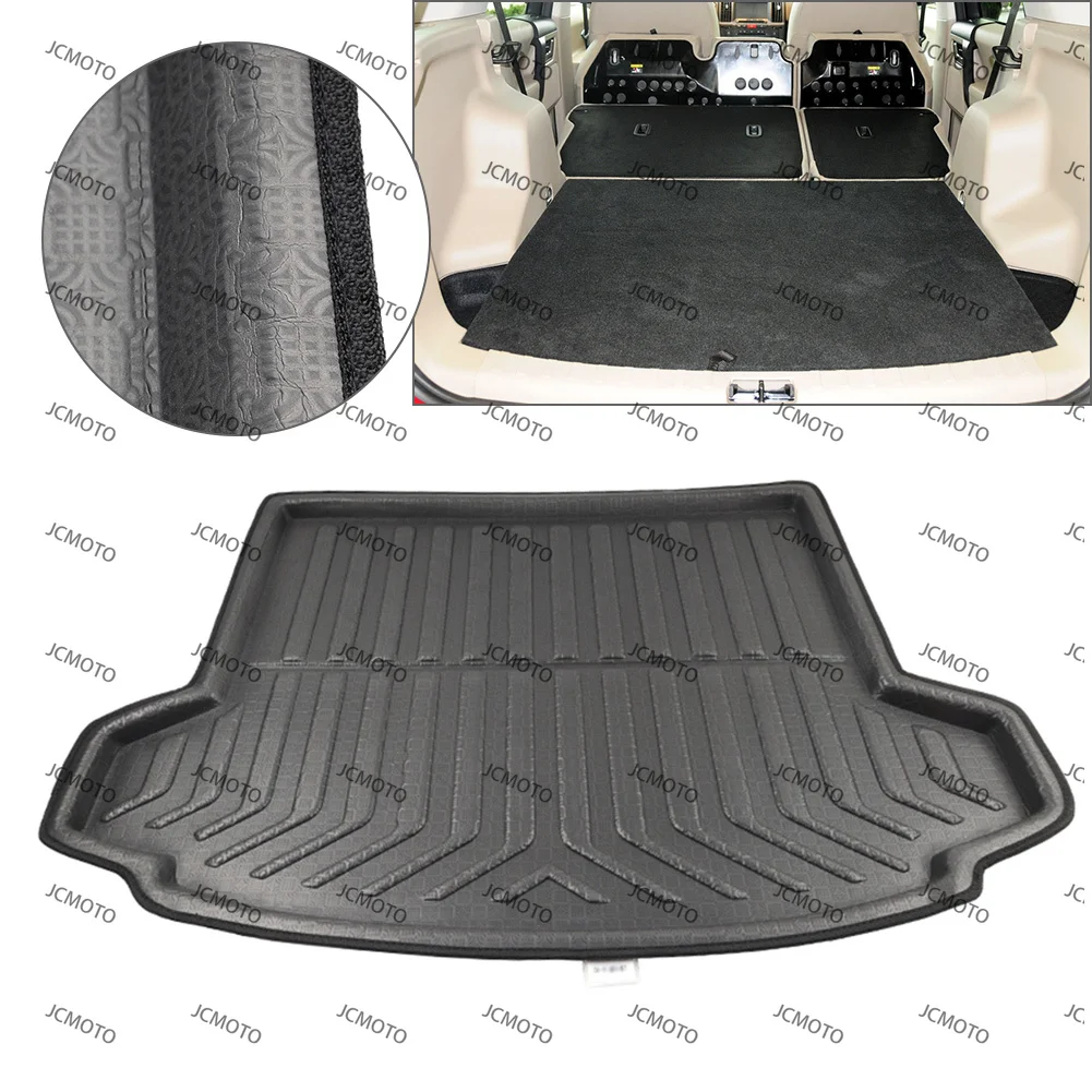 Accessories Rear Trunk Cargo Floor Tray Pad Liner Pad Mat For Land Rover Freelander 2 2006-2015 Strong Polyethylene Form TPR