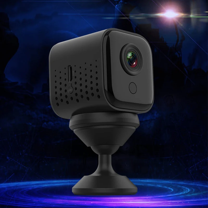 모션 감지 홈 실외 카메라, 모바일 원격 WiFi 보안 베이비 모니터, 고화질 1080P 소형 감시 카메라