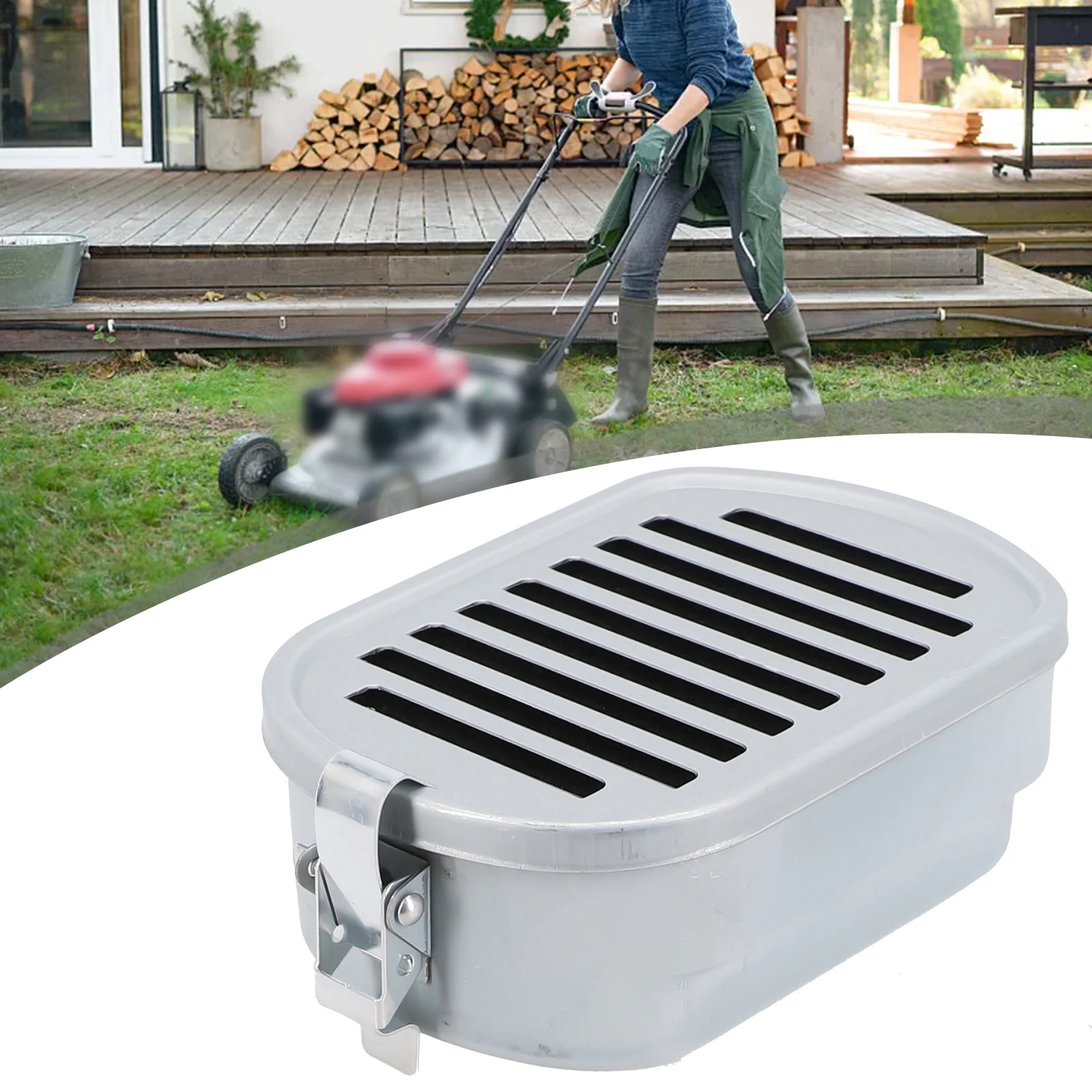

Lawn Mower Parts Filter Air Filter Air Filter Assembly Garden Grass Accessories Efficient Metal Replacement Spare