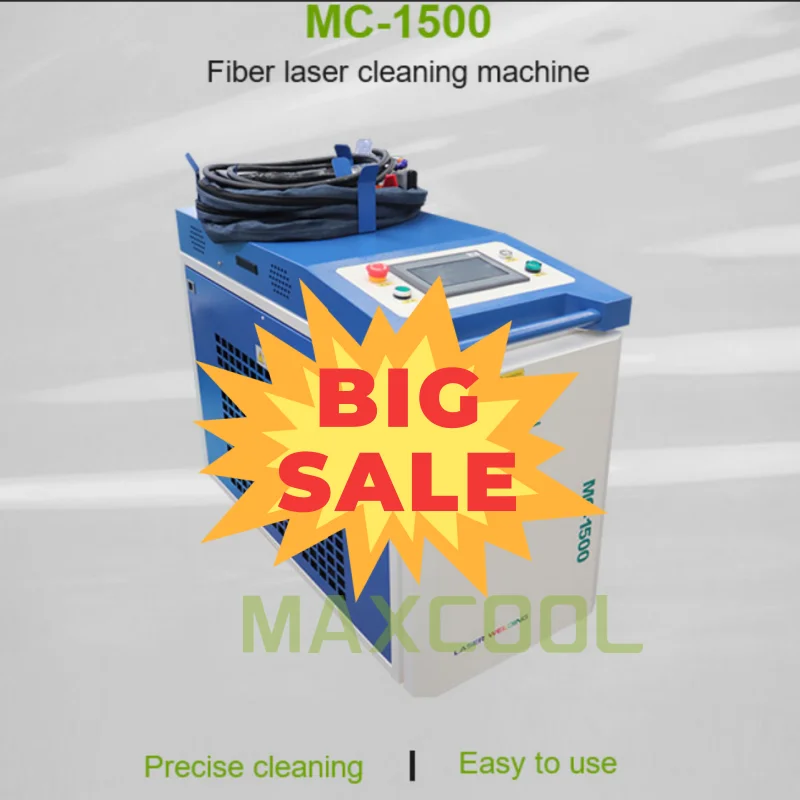 1.5KW 3-in-1 Laser Welder Cleaner Cutter - Handheld Sheet Metal Machine for Carbon Steel Aluminum, Soldering Rust Removal Tool