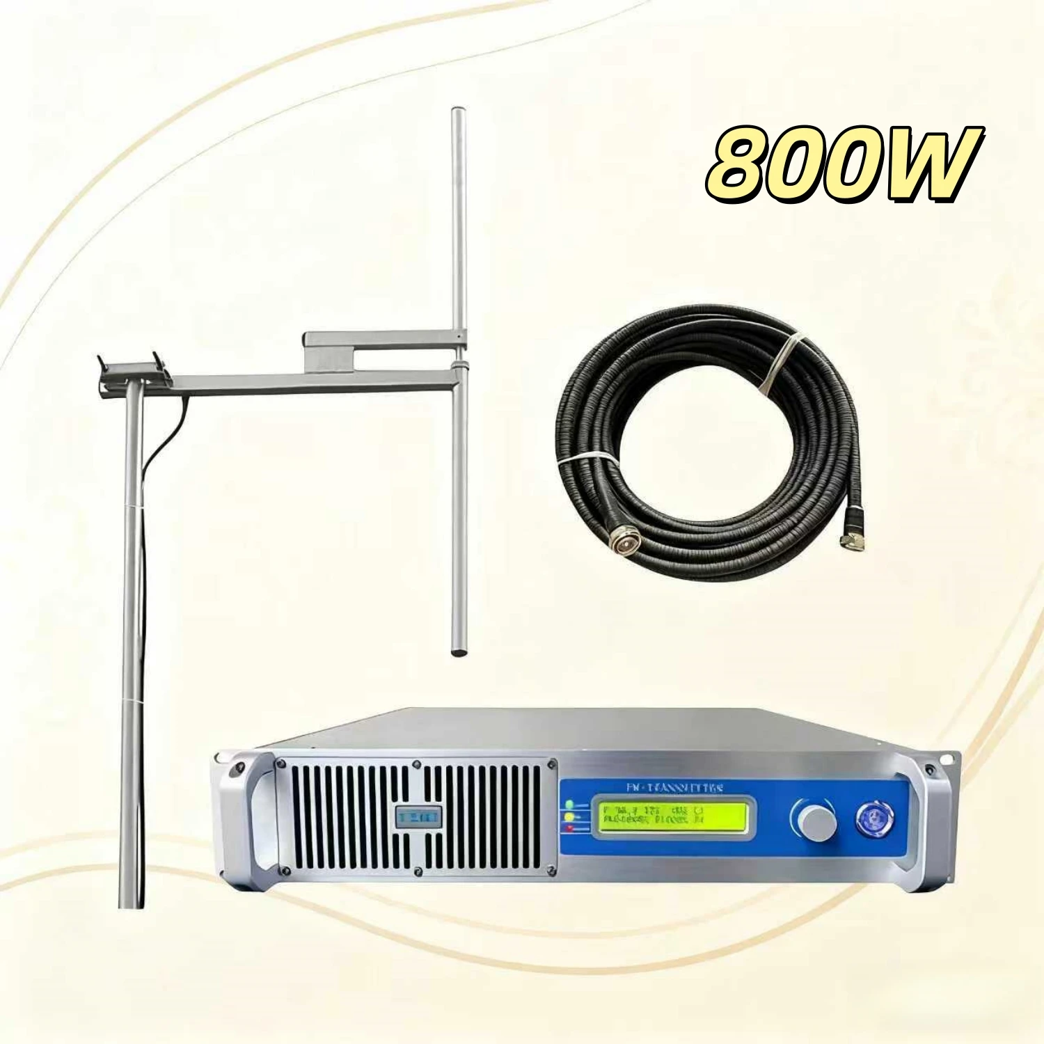 

HP- 2U, 800W High-Power for Radio Stations, First choice for school radio