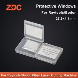10pcs/lot Raytools Fiber Laser Protective Lens/Glass 27.9*4.1/28*4mm For Raytools Bodor Fiber Laser Cutting