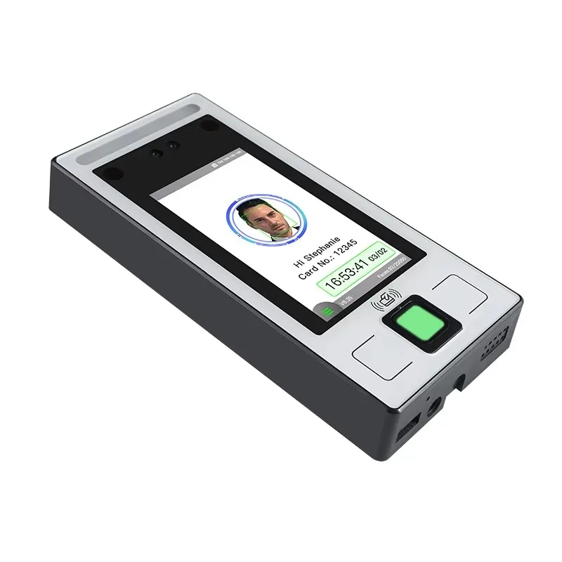 4.3inch Multi-Biometric Fingerprint Facial Recognition Access Control Time Attendance Device