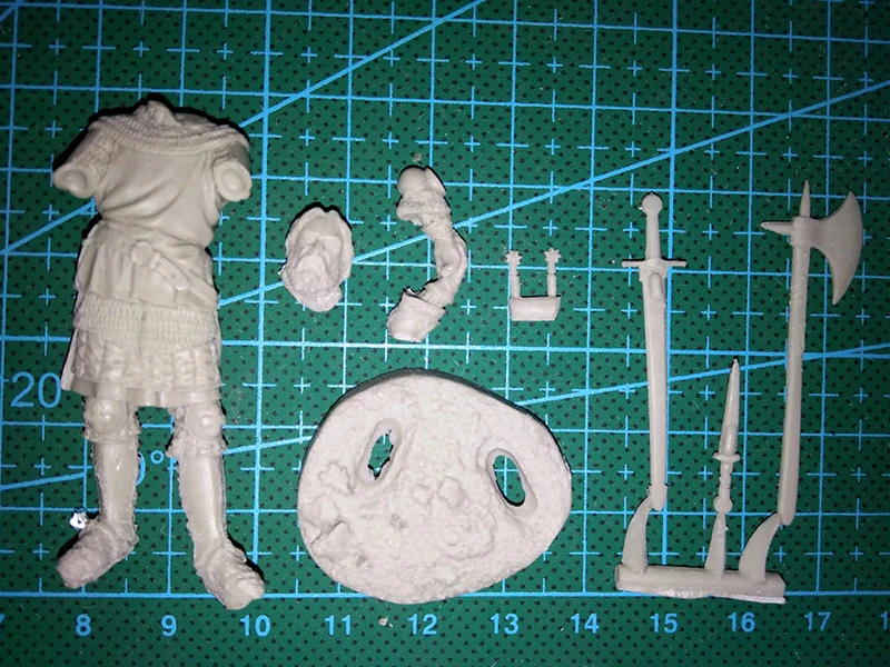 54mm Die-cast Resin Figure Model Assembling Kit Model Toys Unpainted Free Shipping