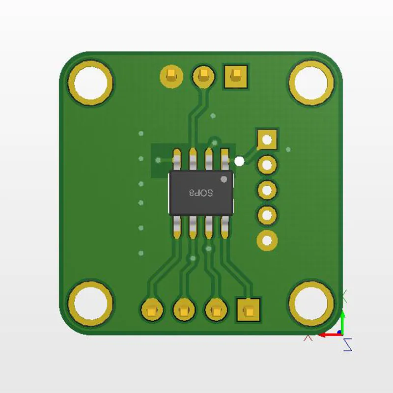 MT6701 Magnetic Encoder Magnetic Induction Angle Measurement Sensor Module 14bit High Precision Can Replace AS5600