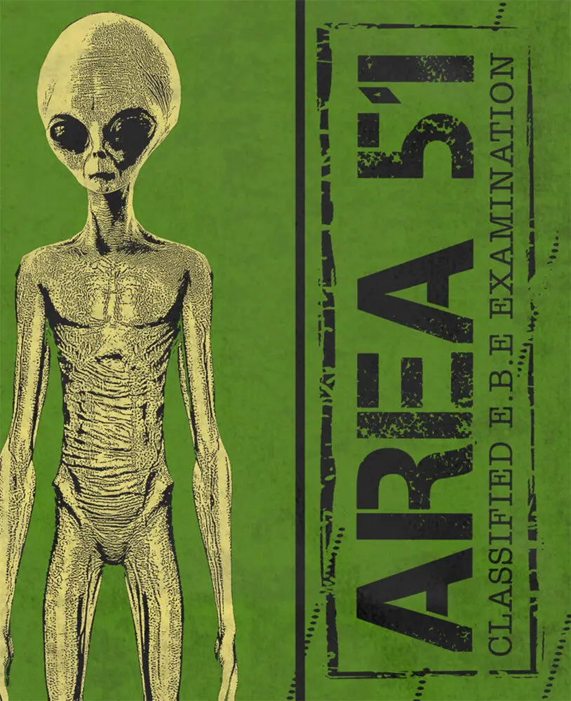 Area 51 t-shirt, Alien Anatomy t-shirt, Property of Area 51, Nevada, Alien, UFO