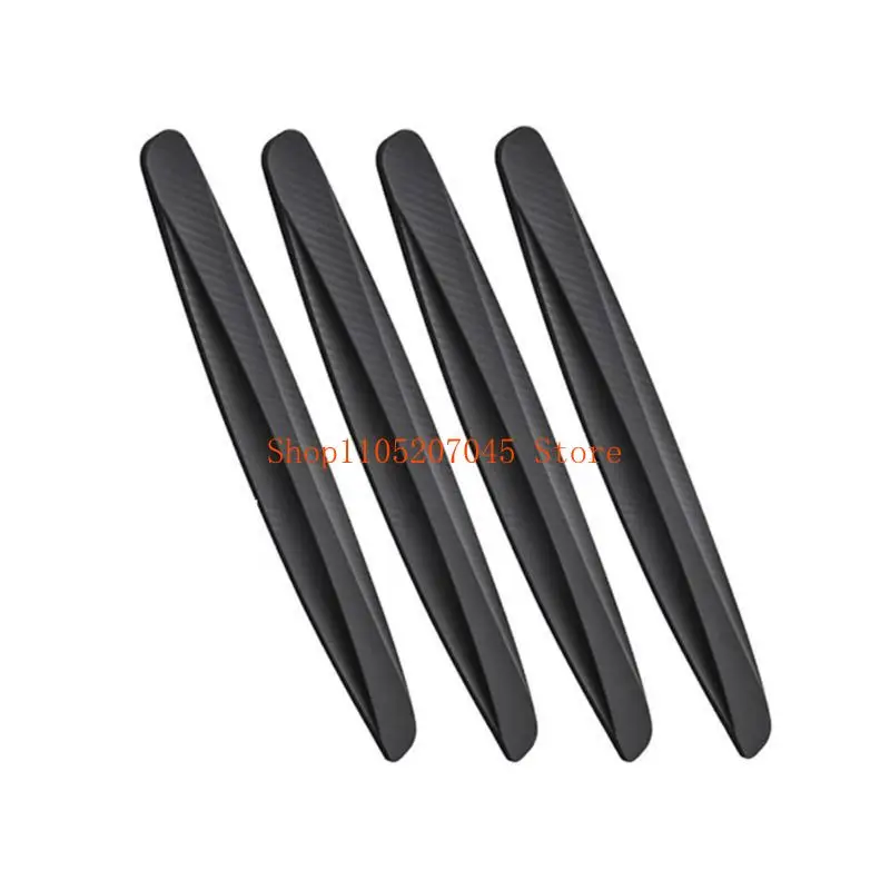 

37cd 4 шт., защитные полоски для автомобильного бампера, ПВХ, универсальная автомобильная защита, гибкая защита для усиления и