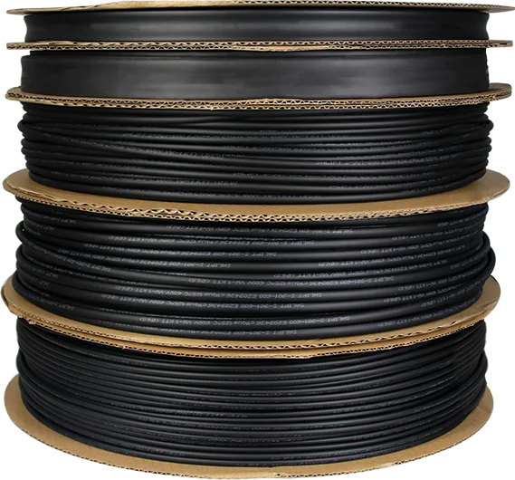 1-10m Black Polyolefin Shrinkable Sleeving 2:1 Heat Shrink Tube DIY Connector Repair Wrap Cable Wire Insulated Protective Sleeve