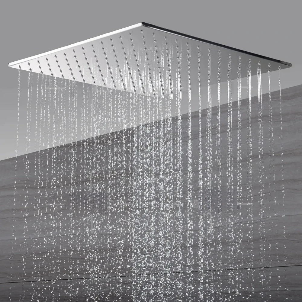 Embedded Ceiling Mounted Bathroom Shower Set System Shower Combo Set With Handheld Shower