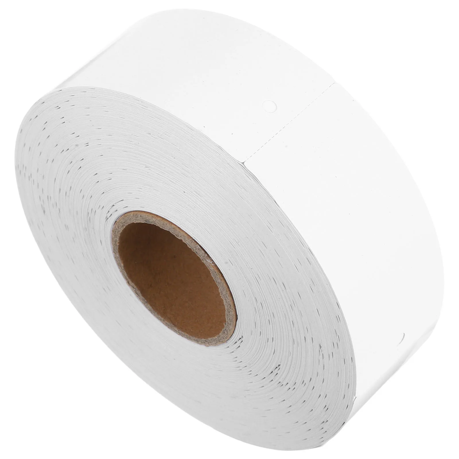 

Белые жёсткие картонные бирки для одежды в рулоне, 40x80 мм, с отверстием для подвешивания, идеально подходят для магазинов модной одежды и рукоделия.