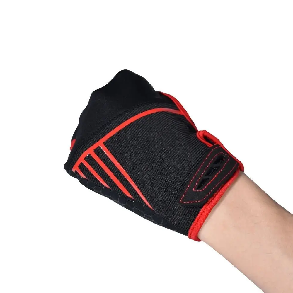 Comfortable Anti-Skid Bowling Glove Half Finger Mittens Bowling Ball Gloves Breathable Professional Sports Gloves Adult