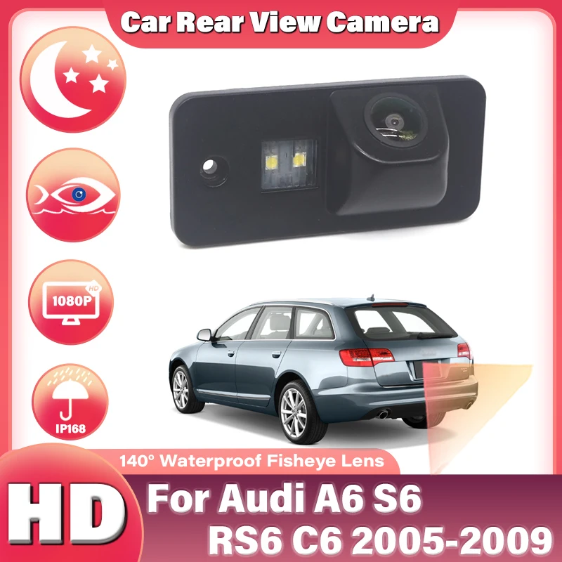 

HD Vehicle Rear View Camera 1080P For Audi A6 S6 RS6 C6 2005-2009 A8 S8 2002-2009 A3/S3 8P 2003-2009 A4 B7 2004-2007 Car Monitor
